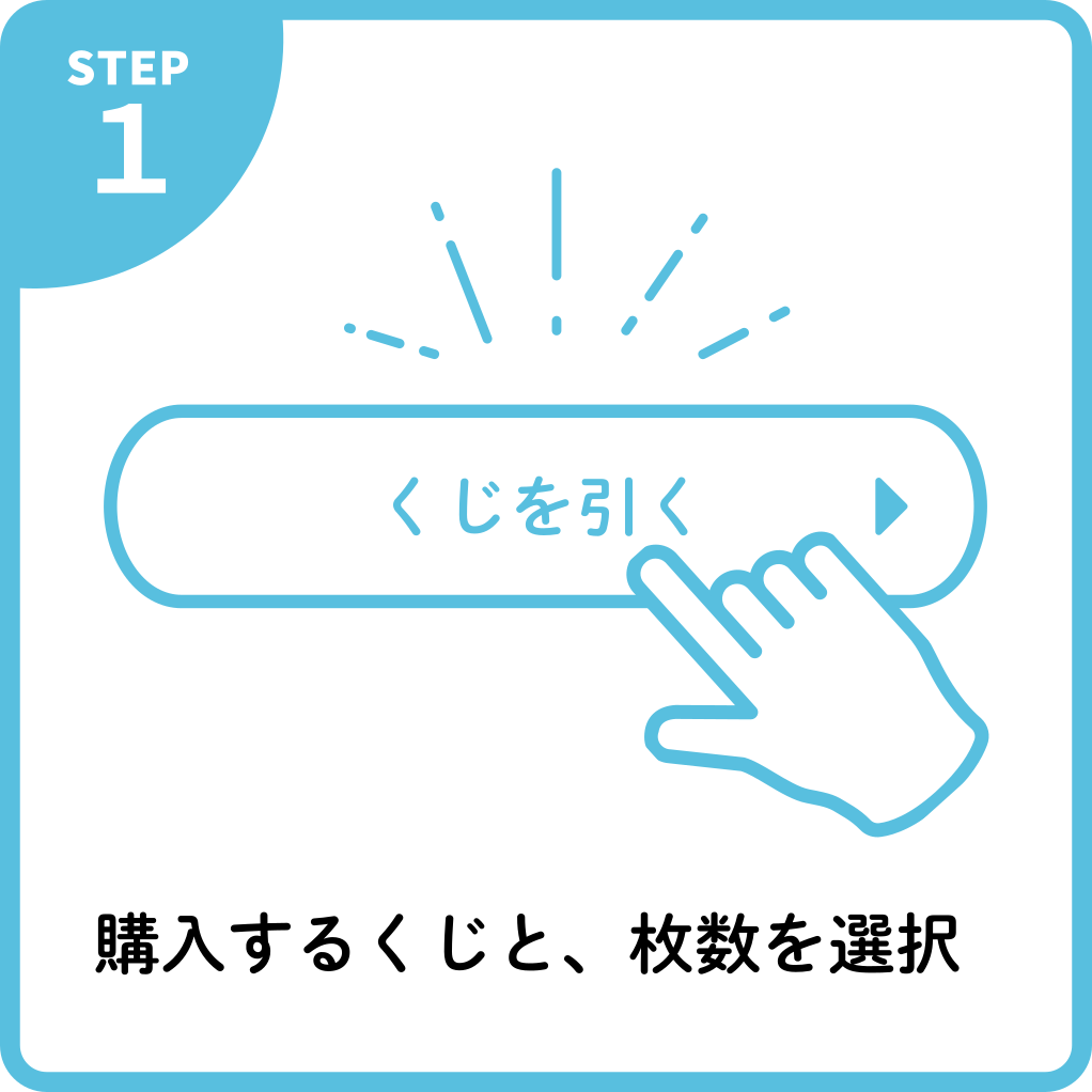 購入するくじを選択